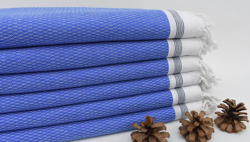 Dünnes Handtuch, 70x36 Baumwoll -Chevron -Handtuch, Hochzeitstuch, organisches türkisches Handtuch, Handtuch mit Namen, Hochzeitsbevorzugungen, personalisiertes Geschenk, Sommertuch - 1
