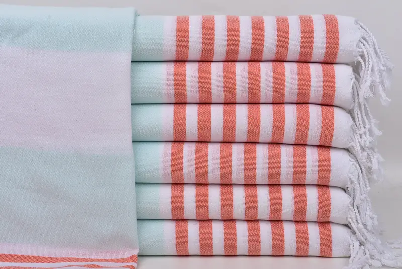 Personalized Wedding Gift, Spa Towel, Bridesmaid Favors, Bath towel, Custom Towel, Beach Towel Bulk, Custom Towel Beach, 70x40 Cotton Striped Towel - 1