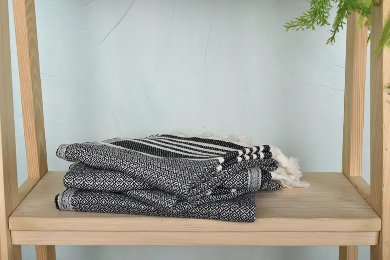 Turkish Towel Hand Towel, Home Decor Gifts, Personalized Gift, 32x16 Cotton Diamond Towel, Custom Gifts, Personalized Hand Towel, Monogram Towels - 7