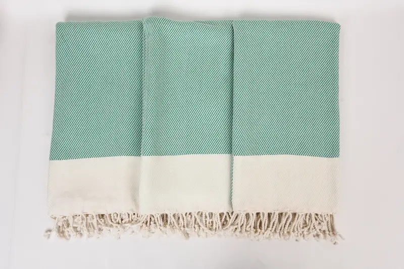 Turkish Towel USA, 70x40 Cotton Striped Towel, Gift For Coworker, Sand-free peshtemal towel for the beach, Luxury towel, Bridesmaid Gift Towel - 7