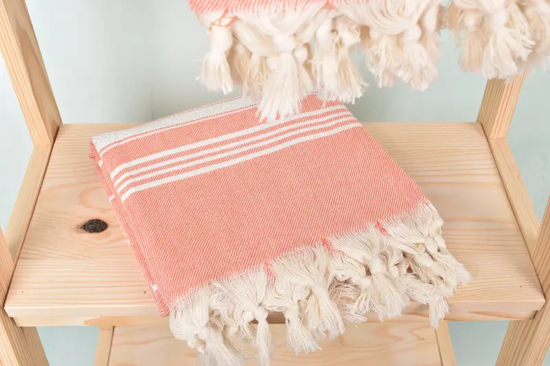 Valentines Day Gift For Him, Best Friend Gift, Gym Towel, Large Turkish Towel, Personalized Beach Towel, Pool Towels, 70x40 Cotton Herringbone Towel - 5