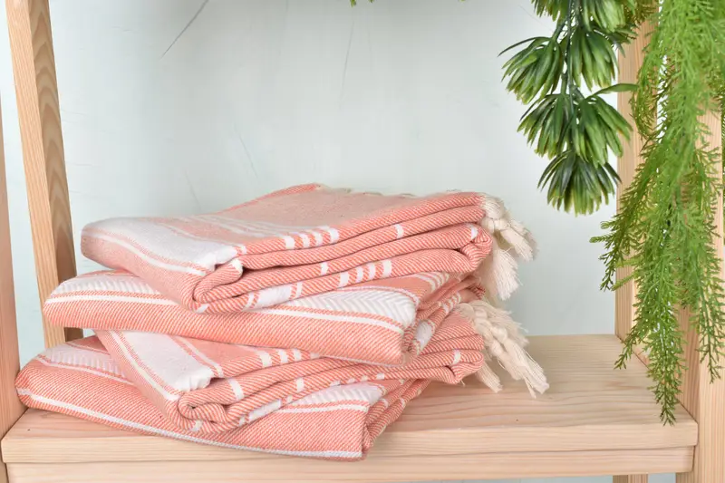 Valentines Day Gift For Him, Best Friend Gift, Gym Towel, Large Turkish Towel, Personalized Beach Towel, Pool Towels, 70x40 Cotton Herringbone Towel - 7