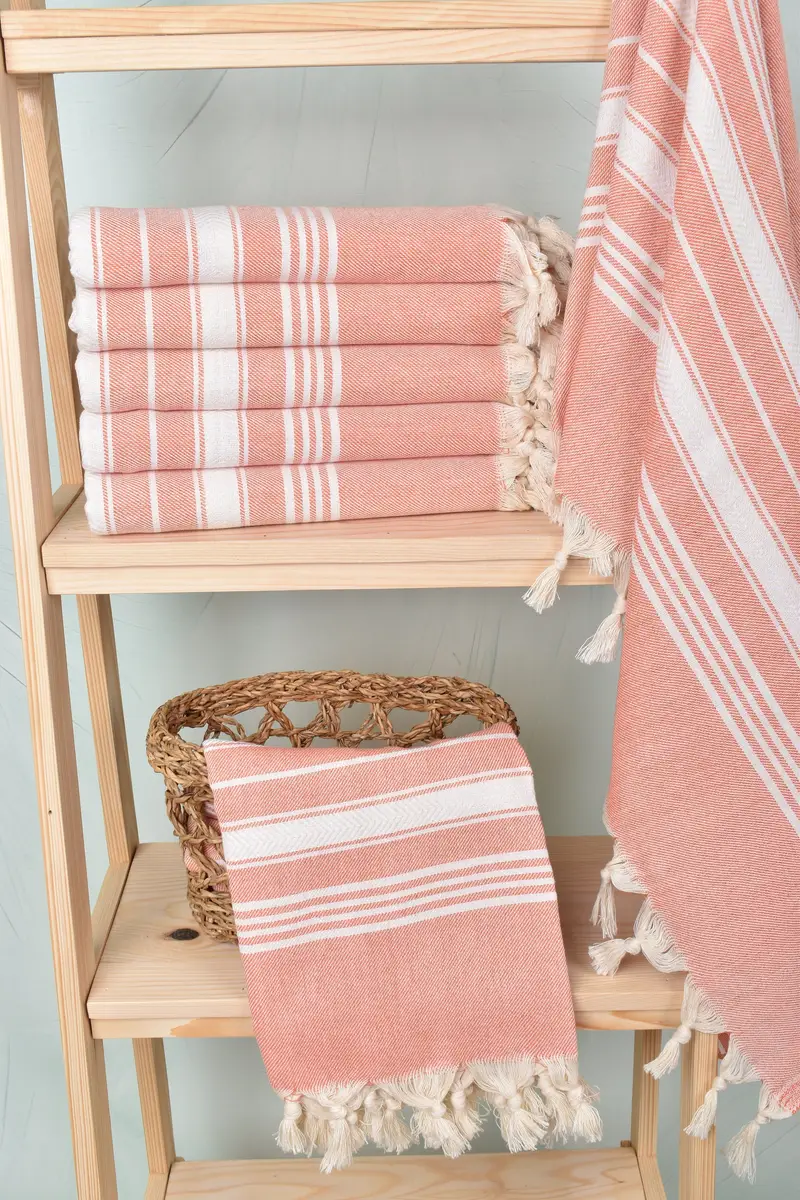 Valentines Day Gift For Him, Best Friend Gift, Gym Towel, Large Turkish Towel, Personalized Beach Towel, Pool Towels, 70x40 Cotton Herringbone Towel - 3