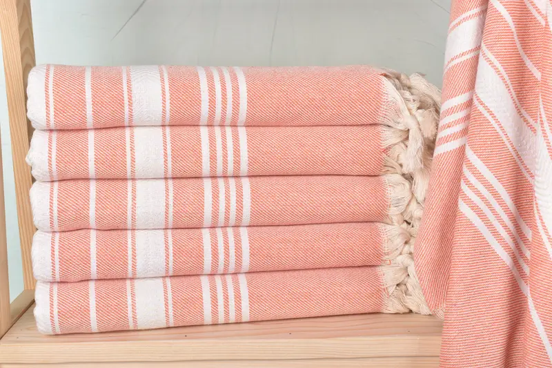 Valentines Day Gift For Him, Best Friend Gift, Gym Towel, Large Turkish Towel, Personalized Beach Towel, Pool Towels, 70x40 Cotton Herringbone Towel - 1