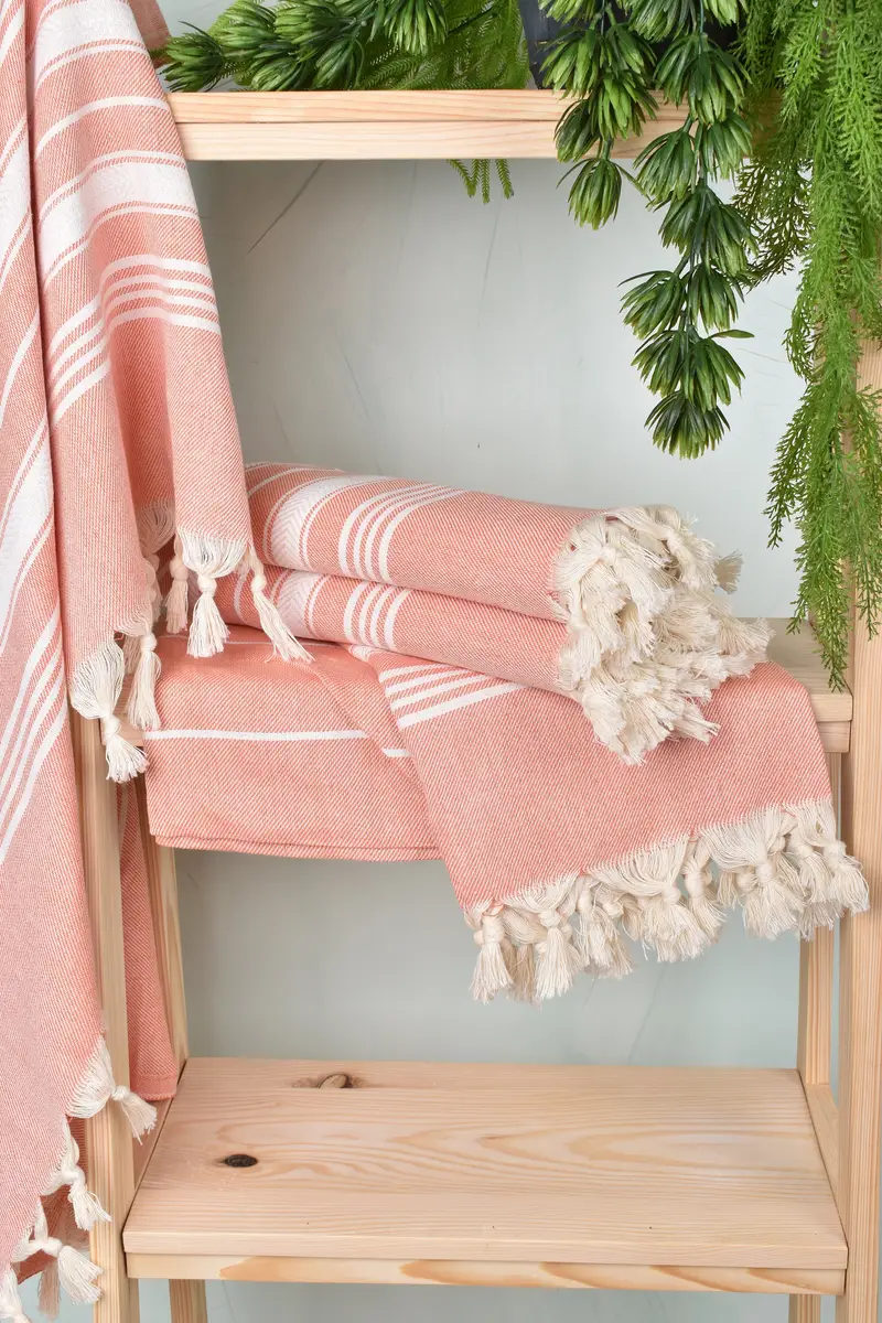 Valentines Day Gift For Him, Best Friend Gift, Gym Towel, Large Turkish Towel, Personalized Beach Towel, Pool Towels, 70x40 Cotton Herringbone Towel - 6