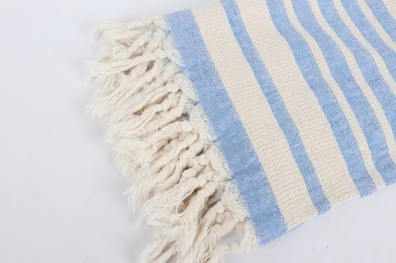 Home Decor Gifts, Family Gift, Cotton towel, Sand-resistant Turkish towel for the beach, 70x34 Cotton Striped Towel, Sand-resistant towel, Spa Towel - 7