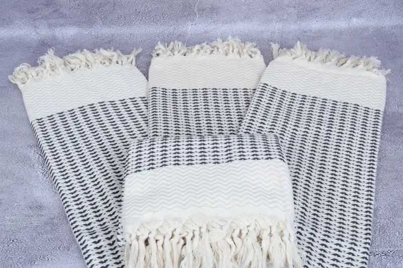 Bathroom Towel, Turkish bath towel, 76x40 Cotton Diamond Towel, Beach Towel Gift, Sand-resistant Turkish towel for the beach, Best Beach Towel - 4
