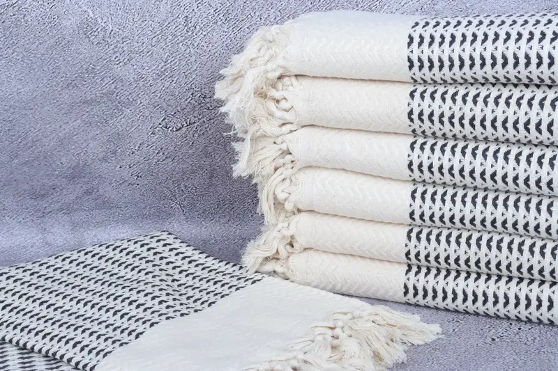 Bathroom Towel, Turkish bath towel, 76x40 Cotton Diamond Towel, Beach Towel Gift, Sand-resistant Turkish towel for the beach, Best Beach Towel - 2