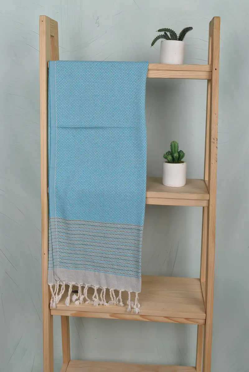 Monogram Towels, Monogram Hand Towel, Turkish Towel Hand Towel, 36x20 Cotton Striped Towel, Gift Boxes Tea Towels, Xmas Gifts, Personalized Gifts - 8