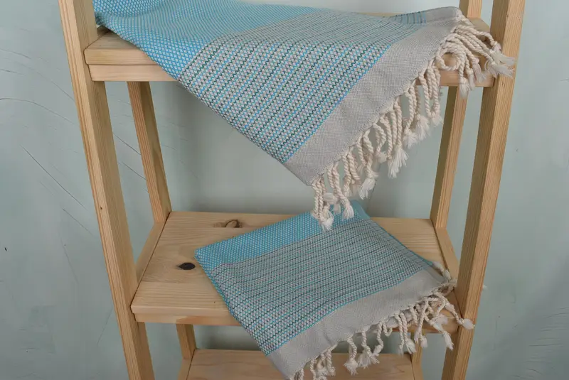 Monogram Towels, Monogram Hand Towel, Turkish Towel Hand Towel, 36x20 Cotton Striped Towel, Gift Boxes Tea Towels, Xmas Gifts, Personalized Gifts - 5