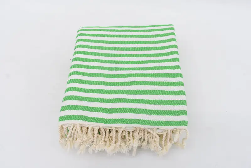 Custom Blanket, Gift For Best Friend, 104x76 Cotton Striped Towel, Turkish Blanket Throw, Turkish Throw Blanket, Decorative Blanket, Wedding Favors - 4