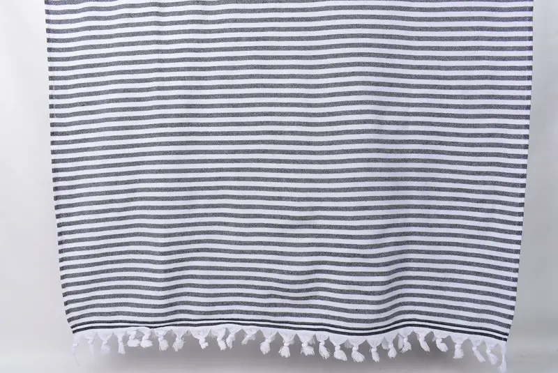 Turkish Towel Personalized, Monogrammed Beach Towel, Summer Gift, 70x36 Cotton Terry Striped Towel, Fouta towel, Bachelorette Party Favors Beach - 8