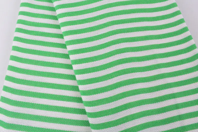 Throw Blanket Couch, Beach Theme Bachelorette Party, Bridesmaid Gifts, Wedding Favors, 104x76 Cotton Striped Towel, Best Friend Christmas Gift - 4
