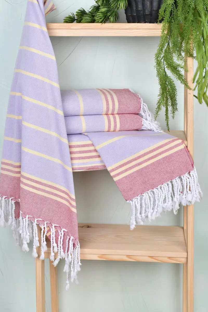 Personalised Gift, 70x36 Cotton Striped Towel, Bridesmaid Gifts, Custom Bath Towel, Bachelorette Party Gifts Bridesmaids, Custom Beach Towel - 6