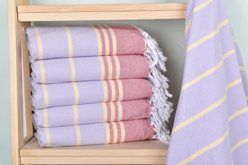 Personalised Gift, 70x36 Cotton Striped Towel, Bridesmaid Gifts, Custom Bath Towel, Bachelorette Party Gifts Bridesmaids, Custom Beach Towel - 2