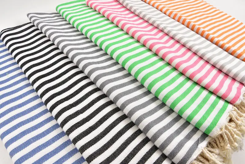 Monogram Mutfak Havlu, Düğün Günü için Hediye, Özel El Havlusu, 40x18 Pamuklu Çizgili Havlu, Kişiselleştirilmiş Yemek Havlu, Nedime Hediyeleri Kişiselleştirilmiş - 6