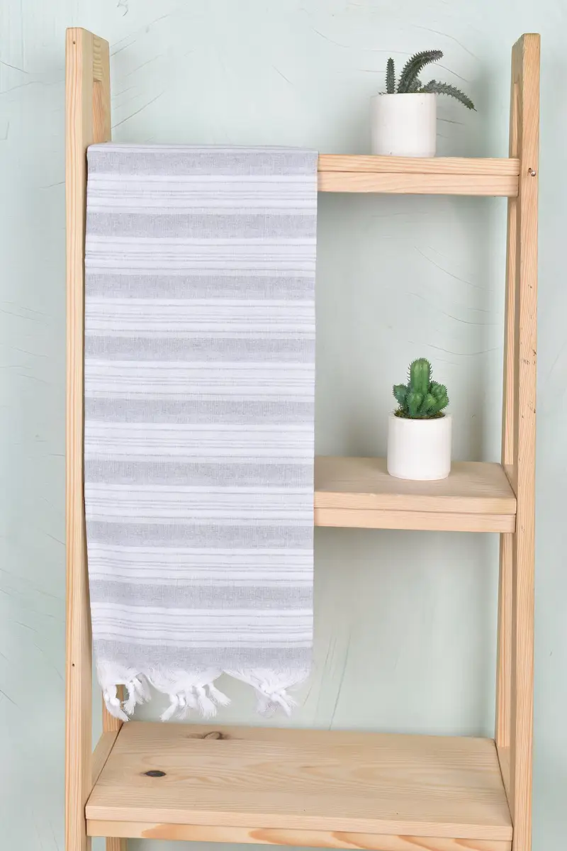 Lightweight towel, Custom Wedding Gifts, Yoga Towel, 70x40 Cotton Striped Towel, Luxury Beach Towel, Quick-dry towel, Bachelorette Party Favor - 8
