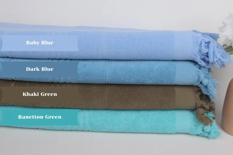 Gift For Her, Bachelorette Party Gifts For Bride, 76x36 Cotton Striped Towel, Bath towel, Valentines Gift, Holiday Towel, Lightweight towel - 1