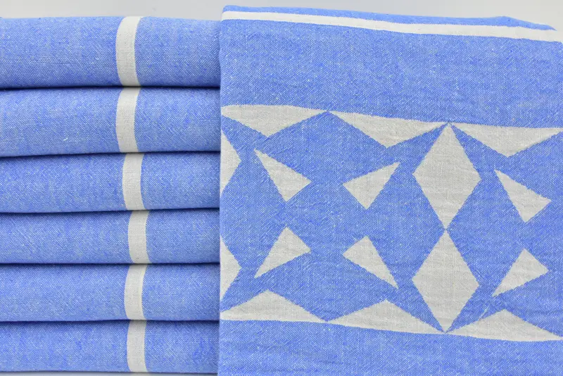 Halloween Gifts, Gift For Him, Organic Turkish towel, Guest Towel, Custom Turkish Towel, 68x36 Cotton Compass Rose Design Towel, Quick-dry peshtemal - 2