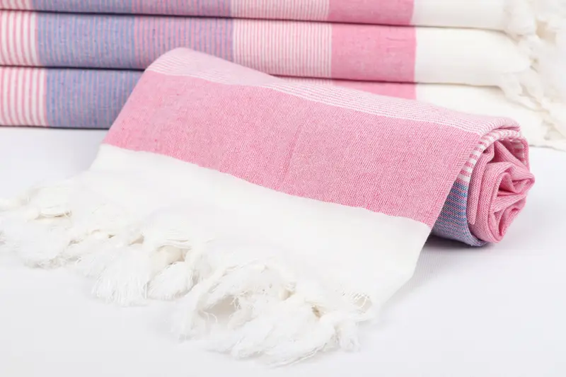 Hammam Towel USA, Beach Towel Gift, Bachelorette Party Favors Beach, 68x40 Cotton Striped Towel, Turkish hand towel, Monogram Turkish Towel - 4