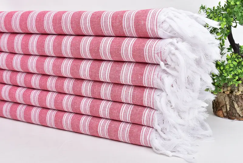 Bachelorette Party Gift, 70x40 Cotton Striped Towel, Bachelorette Favors Beach, Guest Towel, Home Decor Gifts, Bathroom Towel, Best Beach Towel - 3