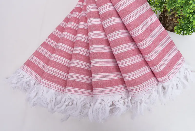 Bachelorette Party Gift, 70x40 Cotton Striped Towel, Bachelorette Favors Beach, Guest Towel, Home Decor Gifts, Bathroom Towel, Best Beach Towel - 4