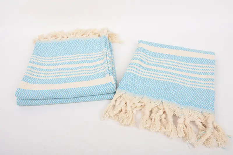 40x18 Cotton Striped Towel, Gift For Best Friend, Small Bath Towels, Bachelorette Towel, Turkish Tea Towel, Girl Trip Party Favor, Kitchen Towel - 7