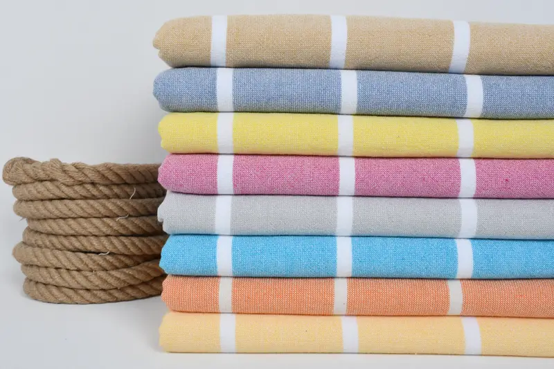 Wedding For Favor, Oversized Beach Towel, Gift For Her, 68x40 Cotton Striped Terry Towel, Quick-dry peshtemal, Home Decor Gifts, Scarf Towel - 2