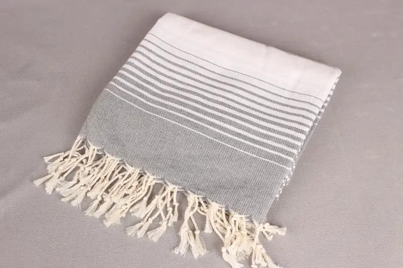 Family Gift Basket, 60x38 Cotton Striped Towel, Bridesmaid Gifts, Luxury towel, Welcome Wedding Gift, Housewarming Gift, Turkish towel, Pool Towels - 6