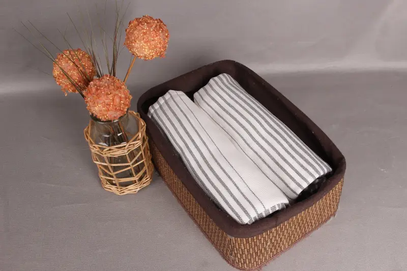 Family Gift Basket, 60x38 Cotton Striped Towel, Bridesmaid Gifts, Luxury towel, Welcome Wedding Gift, Housewarming Gift, Turkish towel, Pool Towels - 4