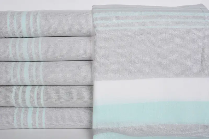 Hammam towel, Miami Bachelorette Party Favors, Personalized Gift For Her, Turkish bath towel, Turkish beach towel, 70x40 Cotton Striped Towel - 1