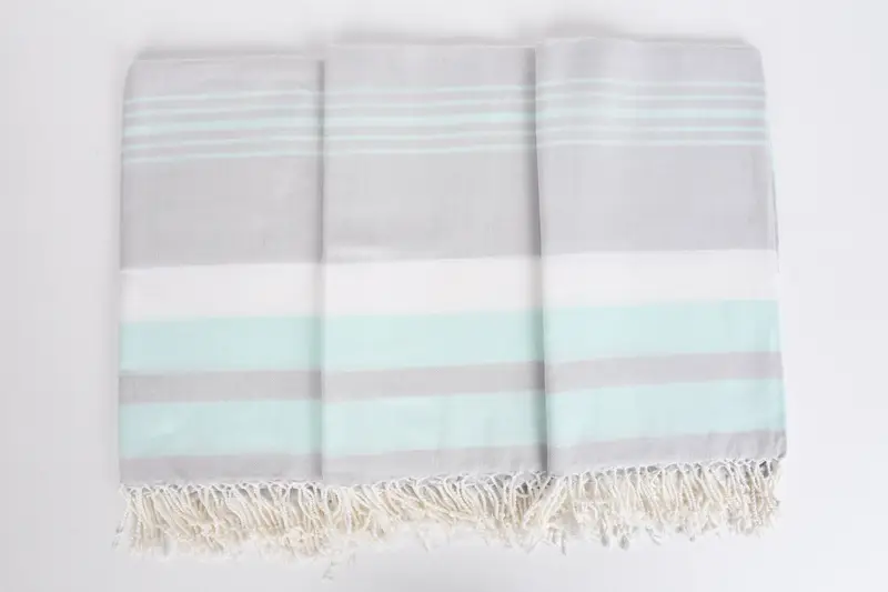 Hammam towel, Miami Bachelorette Party Favors, Personalized Gift For Her, Turkish bath towel, Turkish beach towel, 70x40 Cotton Striped Towel - 7