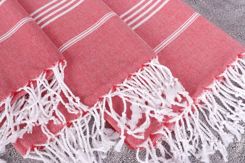 Gift For Mom, Best Friend Gift, Monogrammed Turkish Towel, Monogram Towels, 70x40 Cotton Striped Towel, Personalized Towel, Sand-resistant towel - 5