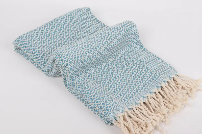 70x40 Cotton Diamond Towel, Personalized Turkish Towel, Customized Towels, Hammam Towel USA, Sand-free towel, Bachelor Bachelorette Party Favors - 6