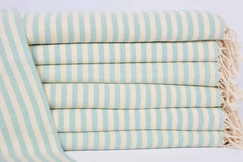 Spa Towel, Towel With Name, Kitchen Towel, Personalized Dish Towel, 40x24 Cotton Striped Towel, Personalized Kitchen Towel, Valentines Day Gift Idea - 1