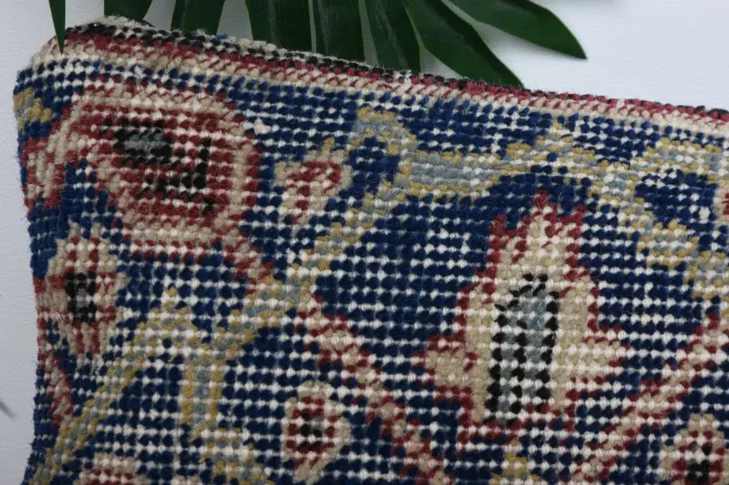 8x16 Blue Cushion Cover, Turkish Kilim Pillow, Antique Pillows, Southwestern Pillow Cover, Pet Cushion, Pillow, Home Decor Pillow - 2