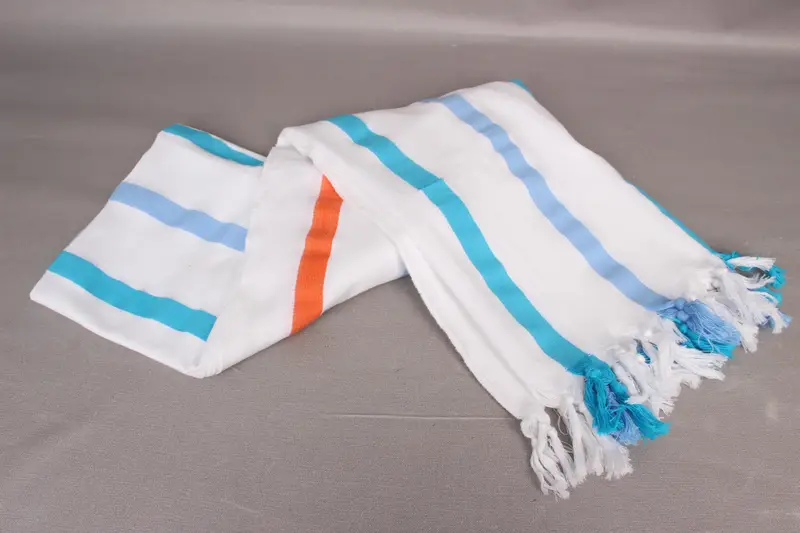 70x40 Cotton Striped Towel, Wedding Gift Ideas, Organic Turkish towel, Best Friend Wedding Gift, Travel Towel, Best Beach Towel, Absorbent towel - 6