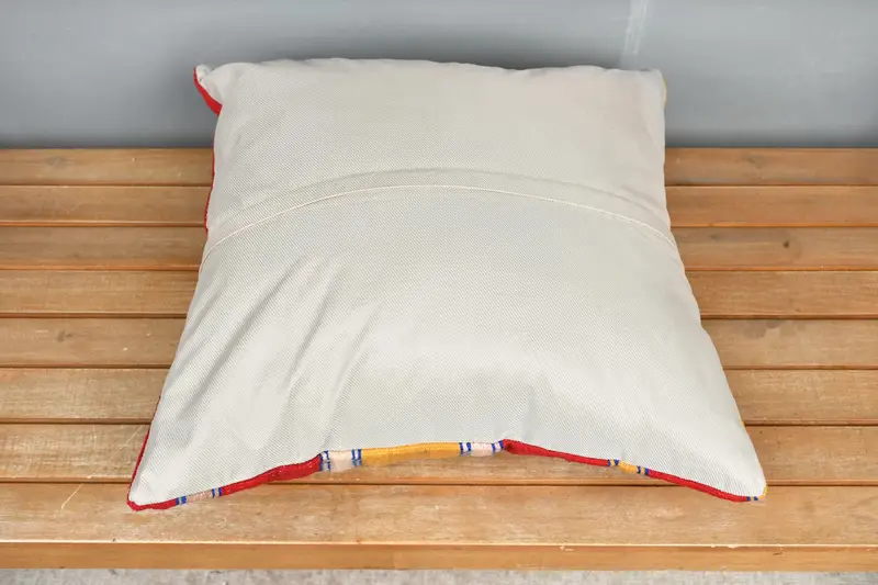 Home Decor Pillow, Retro Pillow Case, Gift Pillow, Vintage Pillow, Pillow Cover, Designer Throw Cushion Case, 20x20 Orange Cushion - 5