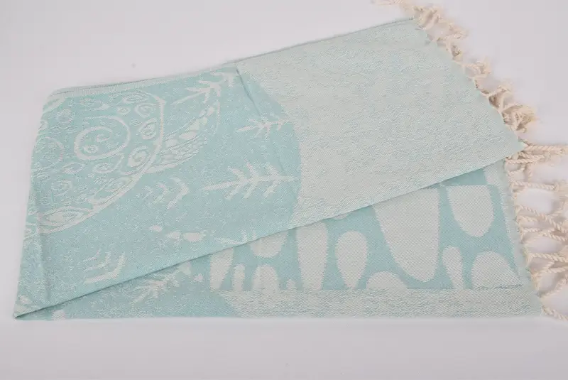 Turkish Tea Towel, Turkish Hand Towel, Summer Towel, Monogram Hand Towel, Wedding Gift Ideas, Custom Turkish Towel, 36x18 Cotton Turtle Design Towel - 4
