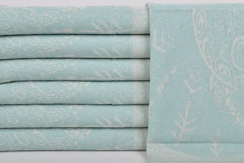 Turkish Tea Towel, Turkish Hand Towel, Summer Towel, Monogram Hand Towel, Wedding Gift Ideas, Custom Turkish Towel, 36x18 Cotton Turtle Design Towel - 1