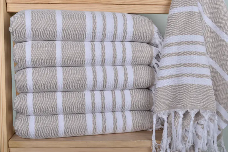 Personalized Gifts, Holiday Towel, Personalized Gift For Her, 40x20 Cotton Zig zag Towel, Bathroom Towels, Bridal Shower Favors, Custom Hand Towel - 2