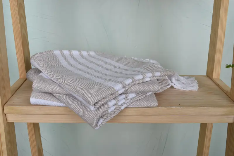 Personalized Gifts, Holiday Towel, Personalized Gift For Her, 40x20 Cotton Zig zag Towel, Bathroom Towels, Bridal Shower Favors, Custom Hand Towel - 7