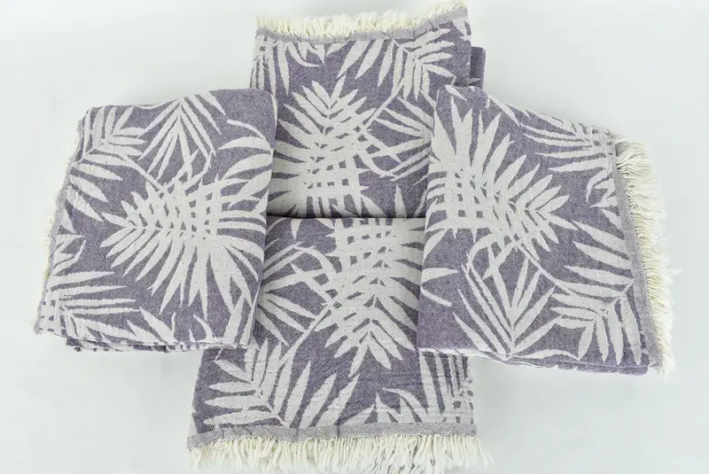 Toalla turca orgánica, regalo de la novia, toalla de hammam, toallas de monograma, toalla estampada floral de algodón de 64x40, toalla turca personalizada, toalla de tamaño de playa - 8
