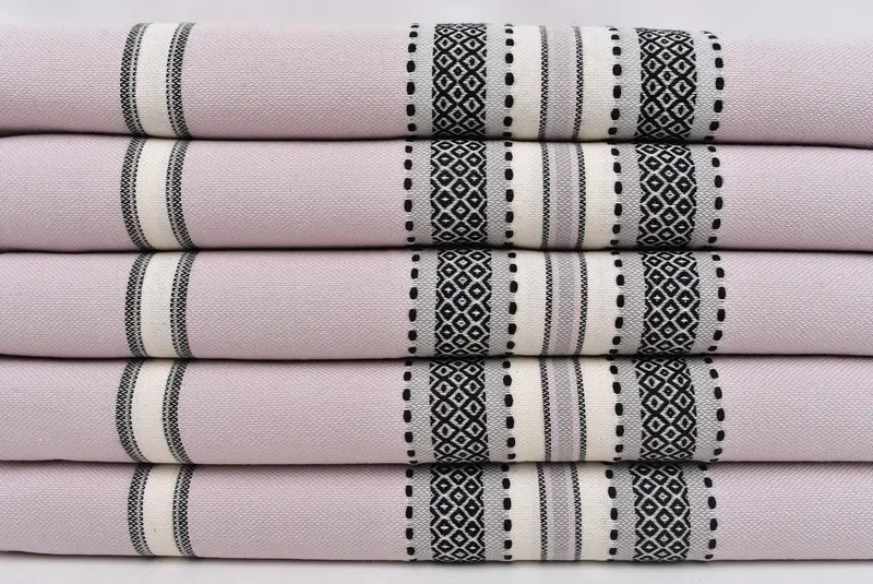 Custom Towel, Handmade Gift, Sand-Resistant Peshtemal, Turkish Beach Towel Bulk, Personalized Gift, Gift For Him, 70x40 Cotton Striped Towel - 2