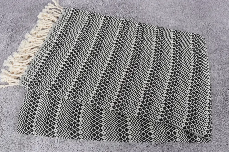 Unique Wedding Gift, 70x38 Cotton Diamond Towel, Girl Trip Party Favor, Turkish Towel Beach, Customized Towels, Thin towel, Best Beach Towel - 6
