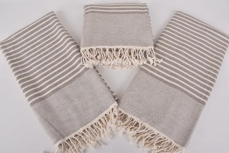 Eco-Friendly Turkish Towel, Christmas Favors, Turkish bath towel, Best Wedding Gift, Bachelor Gifts, Turkish beach towel, 76x40 Cotton Striped Towel - 6