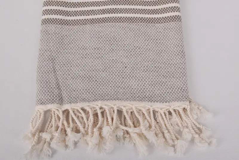 Eco-Friendly Turkish Towel, Christmas Favors, Turkish bath towel, Best Wedding Gift, Bachelor Gifts, Turkish beach towel, 76x40 Cotton Striped Towel - 3