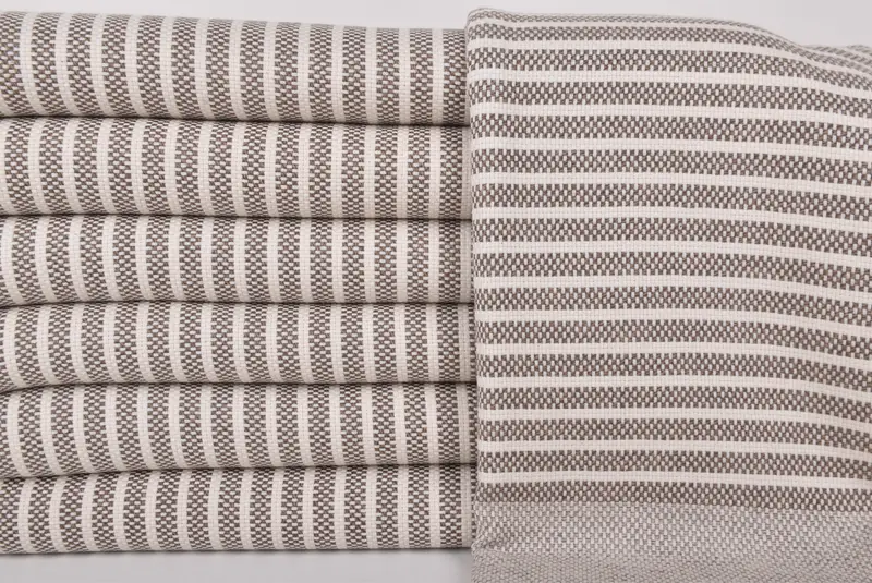 Eco-Friendly Turkish Towel, Christmas Favors, Turkish bath towel, Best Wedding Gift, Bachelor Gifts, Turkish beach towel, 76x40 Cotton Striped Towel - 1