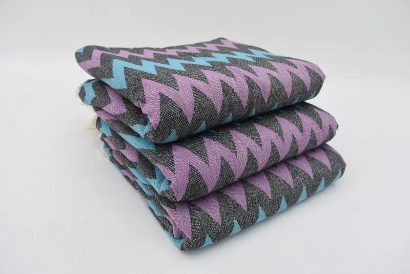 Personalized Turkish Towel, 70x40 Cotton Zigzag Design Towel, Turkish Towel Beach, Personalized Gift For Her, Bachelorette Party Gifts Bridesmaids - 6