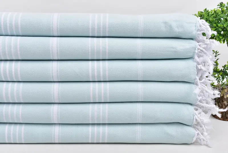 Lightweight Turkish towel for beach, Handmade Turkish Towel, Luxury towel, 70x40 Cotton Striped Towel, Bath towel, Custom Towel, Bridal Gifts - 3